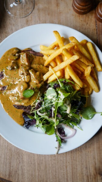 Hearty pub food at The Bell & Crown in Zeals