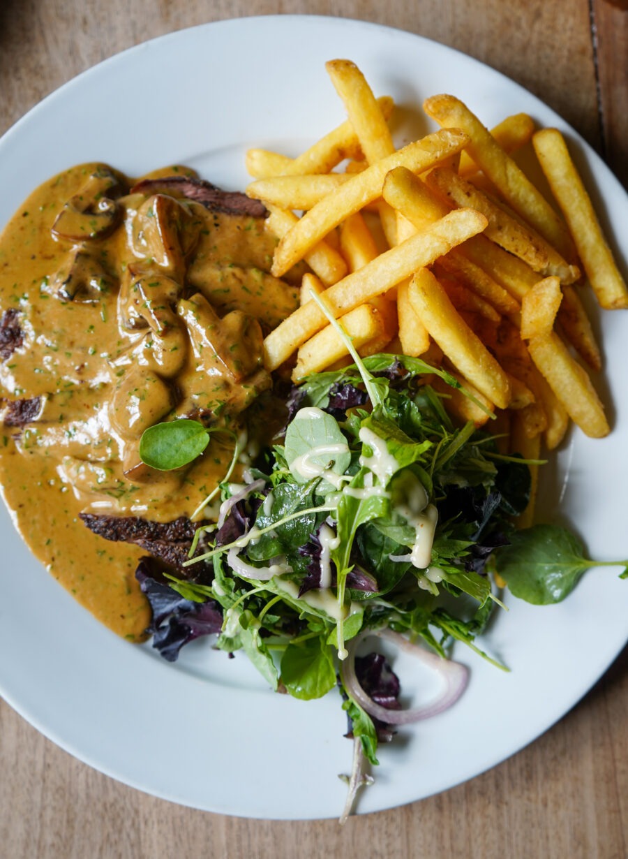 Hearty pub food at The Bell & Crown in Zeals